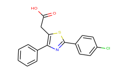 2-[2-(4-chlorophenyl)-4-phenyl-1,3-thiazol-5-yl]-acetic acid