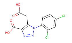 5-(carboxymethyl)-1-(2,4-dichlorophenyl)-1h-1,2,3-triazole-4-carboxylic acid
