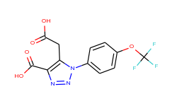 5-(carboxymethyl)-1-[4-(trifluoromethoxy)phenyl]-1h-1,2,3-triazole-4-carboxylic acid