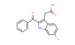 2-(2-benzoyl-6-chloro-1h-indol-3-yl)acetic acid