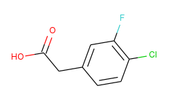 4-chloro-3-fluorophenylacetic acid