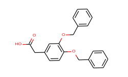 2-(3,4-bis(benzyloxy)phenyl)acetic acid