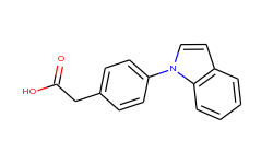 4-(5'-indole)phenyl acetic acid