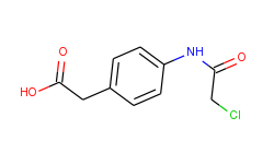 {4-[(chloroacetyl)amino]phenyl}acetic acid