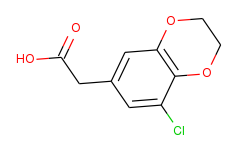 (8-chloro-2,3-dihydro-benzo[1,4]dioxin-6-yl)-acetic acid