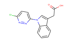 2-[1-(6-chloro-3-pyridazinyl)-1h-indol-3-yl]-acetic acid