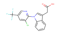 2-{1-[3-chloro-5-(trifluoromethyl)-2-pyridinyl]-1h-indol-3-yl}acetic acid