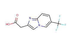 2-[6-(trifluoromethyl)imidazo[1,2-a]pyridin-2-yl]-acetic acid