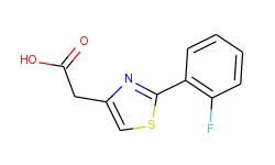 [2-(2-fluoro-phenyl)-thiazol-4-yl]-acetic acid