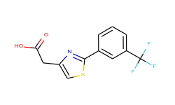 2-{2-[3-(trifluoromethyl)phenyl]-1,3-thiazol-4-yl}acetic acid