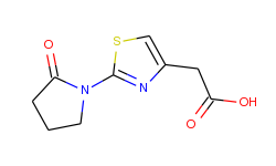 [2-(2-oxo-pyrrolidin-1-yl)-thiazol-4-yl]-acetic acid