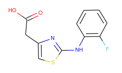 [2-(2-fluoro-phenylamino)-thiazol-4-yl]-acetic acid