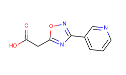 2-[3-(3-pyridinyl)-1,2,4-oxadiazol-5-yl]-acetic acid