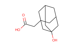 Tricyclo[3.3.1.13,7]decane-1-acetic acid, 3-hydroxy-