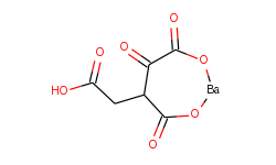 oxalosuccinic acid barium salt