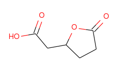 (5-oxotetrahydrofuran-2-yl)acetic acid