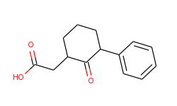 (2-oxo-3-phenylcyclohexyl)acetic acid