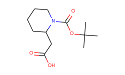 2-Piperidineacetic acid, 1-[(1,1-dimethylethoxy)carbonyl]-