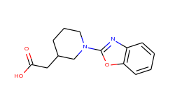 [1-(1,3-benzoxazol-2-yl)piperidin-3-yl]acetic acid