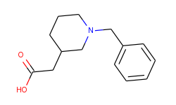 2-(1-benzyl-3-piperidinyl)acetic acid