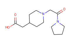 [1-(2-oxo-2-pyrrolidin-1-yl-ethyl)-piperidin-4-yl]-acetic acid