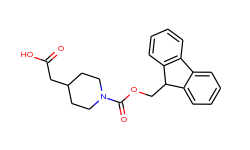 {1-[(9h-fluoren-9-ylmethoxy)carbonyl]piperidin-4-yl}acetic acid