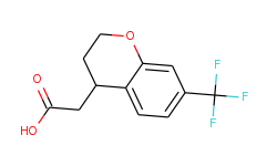 2-(7-(trifluoromethyl)chroman-4-yl)acetic acid