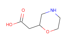 2-morpholineacetic acid
