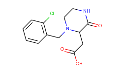 2-[1-(2-chlorobenzyl)-3-oxo-2-piperazinyl]-acetic acid