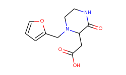 2-[1-(2-furylmethyl)-3-oxo-2-piperazinyl]-acetic acid