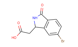 1H-Isoindole-1-acetic acid, 6-bromo-2,3-dihydro-3-oxo-