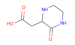 2-Piperazineacetic acid, 3-oxo-