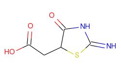 (2-imino-4-oxo-thiazolidin-5-yl)-acetic acid