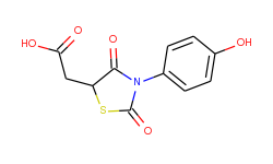 [3-(4-hydroxy-phenyl)-2,4-dioxo-thiazolidin-5-yl]-acetic acid