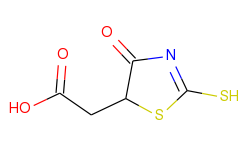 (2-mercapto-4-oxo-4,5-dihydro-1,3-thiazol-5-yl)-acetic acid