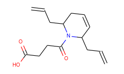 4-(2,6-diallyl-3,6-dihydro-2h-pyridin-1-yl)-4-oxo-butyric acid