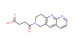4-(8,9-dihydropyrido[2,3-b]-1,6-naphthyridin-7(6h)-yl)-4-oxobutanoic acid