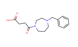 4-(4-benzyl-1,4-diazepan-1-yl)-4-oxobutanoic acid