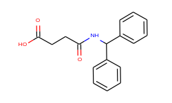 n-benzhydrylsuccinamic acid