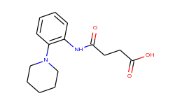 n-(2-piperidin-1-yl-phenyl)-succinamic acid