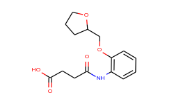 4-oxo-4-[2-(tetrahydro-2-furanylmethoxy)anilino]-butanoic acid