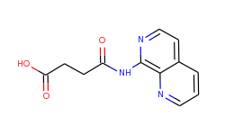 4-(1,7-naphthyridin-8-ylamino)-4-oxobutanoic acid