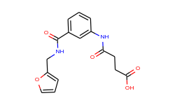 4-(3-{[(2-furylmethyl)amino]carbonyl}anilino)-4-oxobutanoic acid