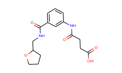 4-oxo-4-(3-{[(tetrahydro-2-furanylmethyl)amino]-carbonyl}anilino)butanoic acid