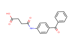 4-[(4-benzoylphenyl)amino]-4-oxobutanoic acid