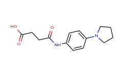 n-(4-pyrrolidin-1-yl-phenyl)-succinamic acid
