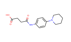 n-(4-piperidin-1-yl-phenyl)-succinamic acid