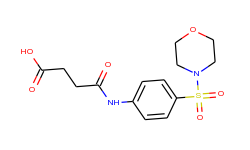 n-[4-(morpholine-4-sulfonyl)-phenyl]-succinamic acid