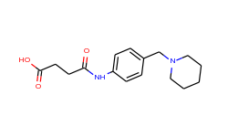 n-(4-piperidin-1-ylmethyl-phenyl)-succinamic acid