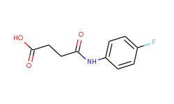 4-(4-fluoroanilino)-4-oxobutanoic acid
